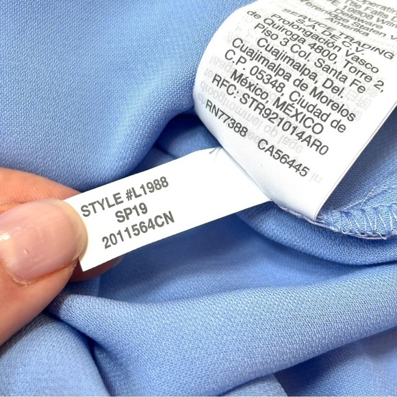 J. Crew Mercantile Shorts Easy Pull On Drawstring High-Rise Blue, Size Small - Picture 6 of 6